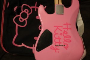 Hello Kitty Fender Strat